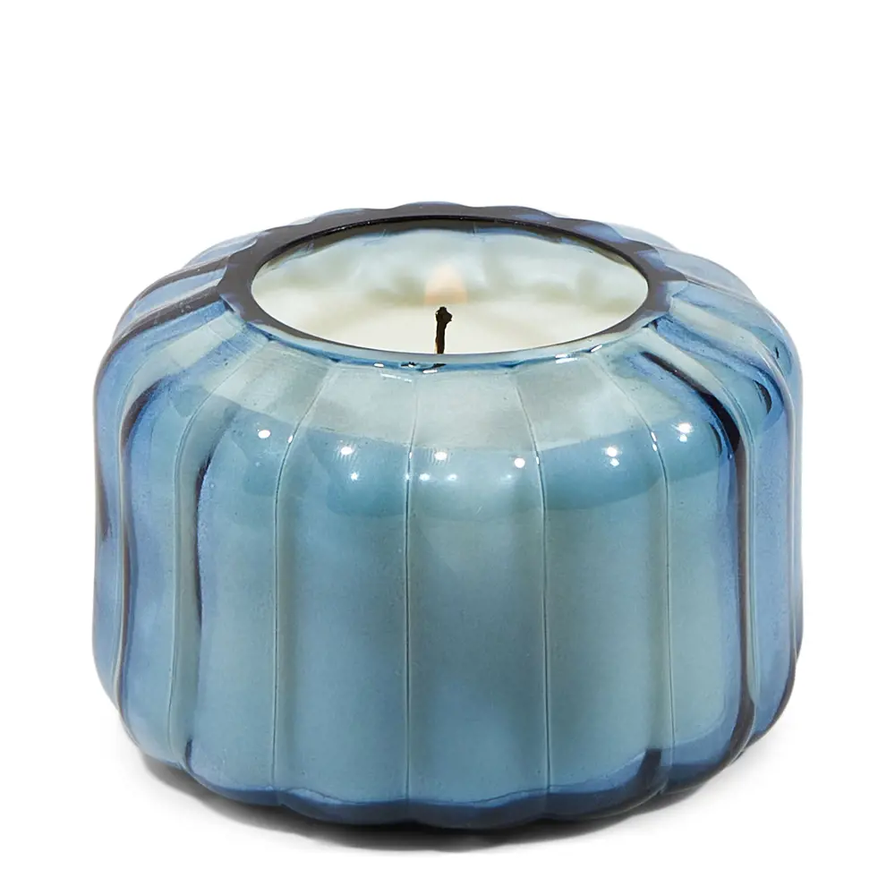 Paddywax Ripple Glass Candle 128g